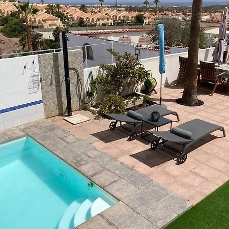 Villa Gasthus Med Privat Pool Och Havsutsikt Sonnenland